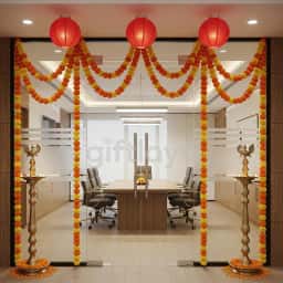 Entrance Gate Decoration for Diwali