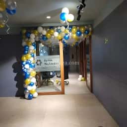Balloon Decoration at Office