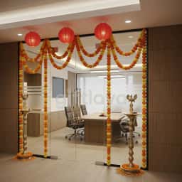 Entrance Gate Decoration for Diwali