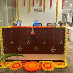 Corporate Office Decoration for Diwali