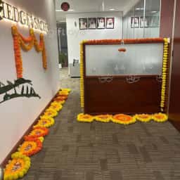 Corporate Office Decoration for Diwali