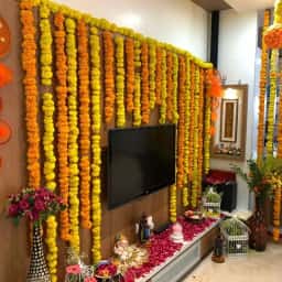 Grand Welcome Home Decoration with Flowers