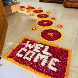 Flower Entrance for Baby Welcome