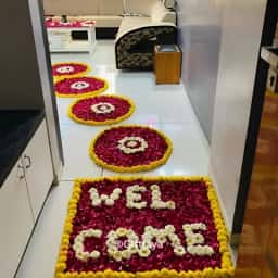 Welcome Flower Entrance Decoration