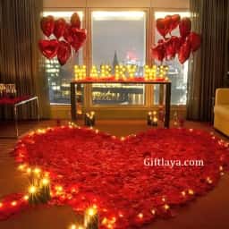 Marry Me Proposal Setup