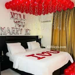 Proposal Bed Decoration
