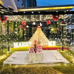 Marry Me Dining Setup