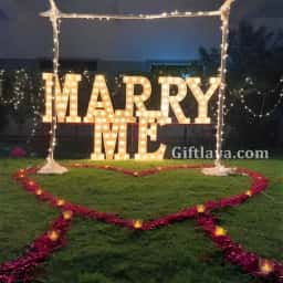 Outdoor Proposal Decoration