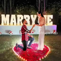 Marry Me Surprise Decoration