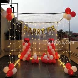 Terrace Proposal Decoration