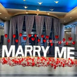 Wedding Proposal Setup