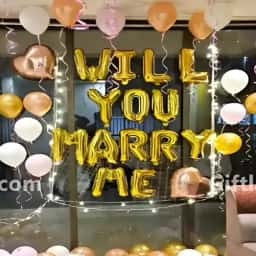 Will You Marry Me Decor