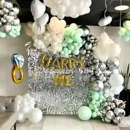Sequins Proposal Decoration