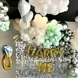 Sequins Proposal Decoration