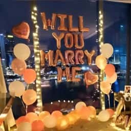 Surprise Proposal Decoration