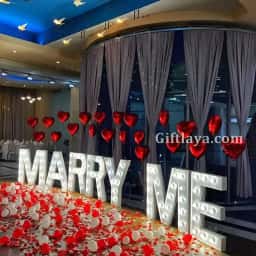 Wedding Proposal Setup