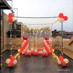 Terrace Proposal Decoration