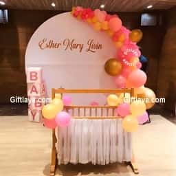 Customized Naming Backdrop
