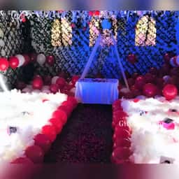 Surprise Candle Light Dinner Setup