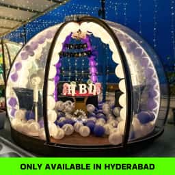 Dome Setup with Dinner