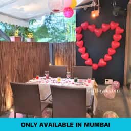 Garden Candle Light Dinner