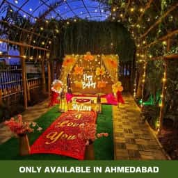 Candle Light Dinner Under the Sky