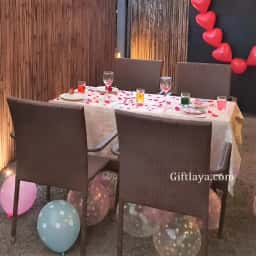 Garden Candle Light Dinner