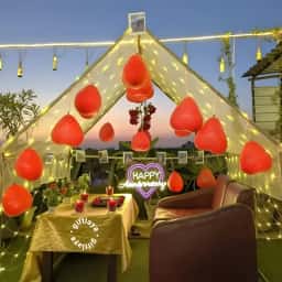 Forever & Always Dinner Setup