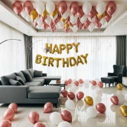 Premium Birthday Decor at Home