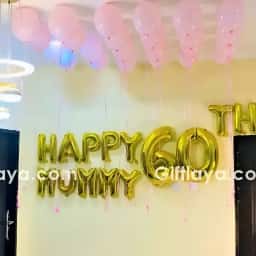 Mom Birthday Decoration at Home