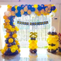 Balloon Decoration on Wall