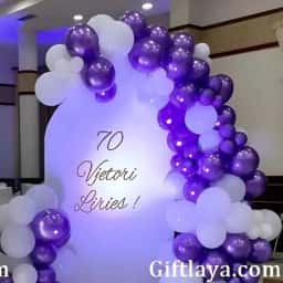 Customized 70th Birthday Decoration