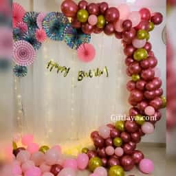 Chrome Birthday Decoration