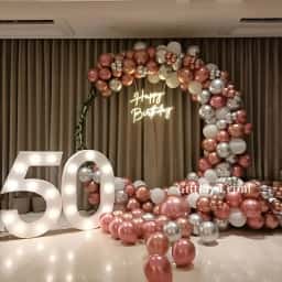 50th Surprise Birthday Decoration