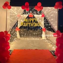 Simple Terrace Decoration