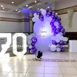 Customized 70th Birthday Decoration