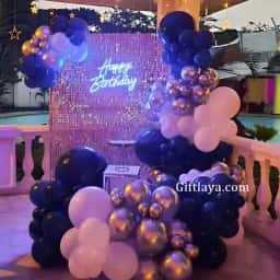 Birthday Terrace Sequins Decoration