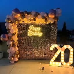20th Birthday Decoration