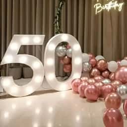 50th Surprise Birthday Decoration