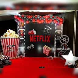Netflix Theme Birthday Decoration
