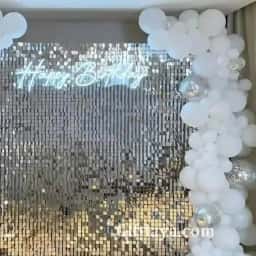 Birthday Sequence Decoration