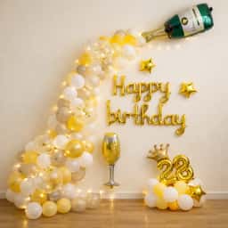 Simple Birthday Wall Decoration