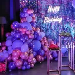 Sequence Birthday Backdrop Decoration