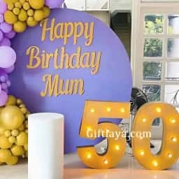 Dad Premium Birthday Decoration