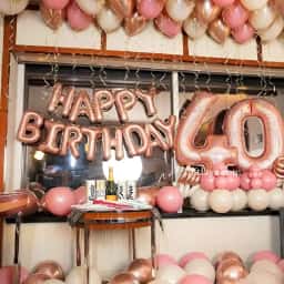 Pink Peach Theme Decoration