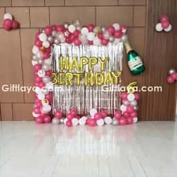 Champagne Bottle Decoration