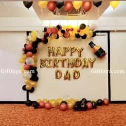 Exclusive Dad Birthday Decoration