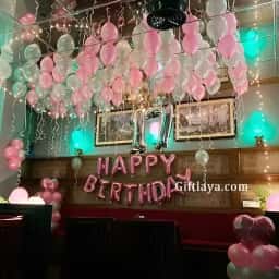 Pink and White Theme Decoration