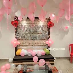Pink Balloon Decoration