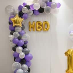 Simple Balloon Wall Decoration